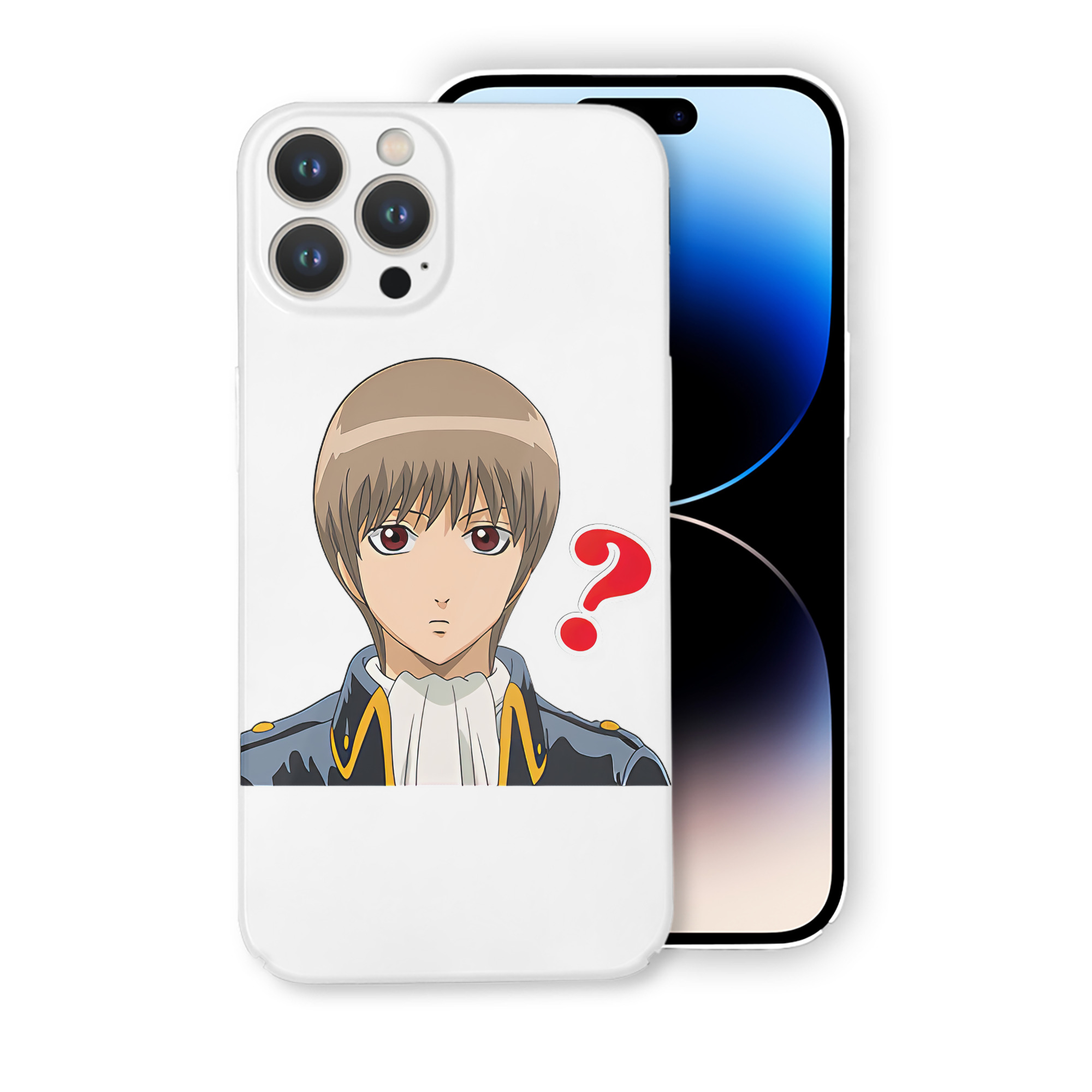 （画像用） ぎんたま 坂田銀時（さかたぎんとき） 神楽 志村新八（しむら しんぱち） GINTAMA Sakata Gintoki Kagura Shimura Shinpachi 【iPhone 14シリーズ対応】ハードケース